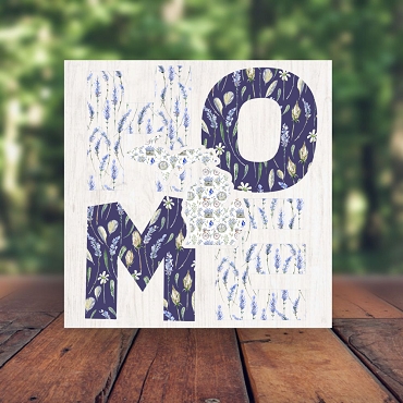 Michigan Home Lavender Themed Sign Choose Size